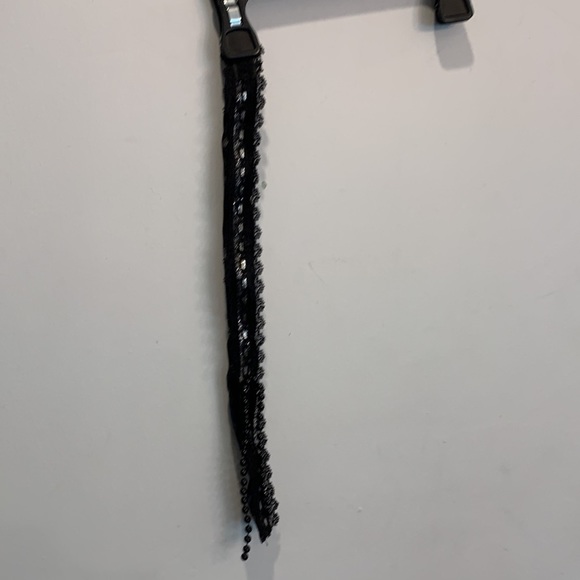 Victorian Dress with hoop petticoat, mini hat headband with veil & necklace. - Picture 15 of 15